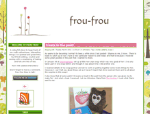 Tablet Screenshot of frou-frou.co.uk